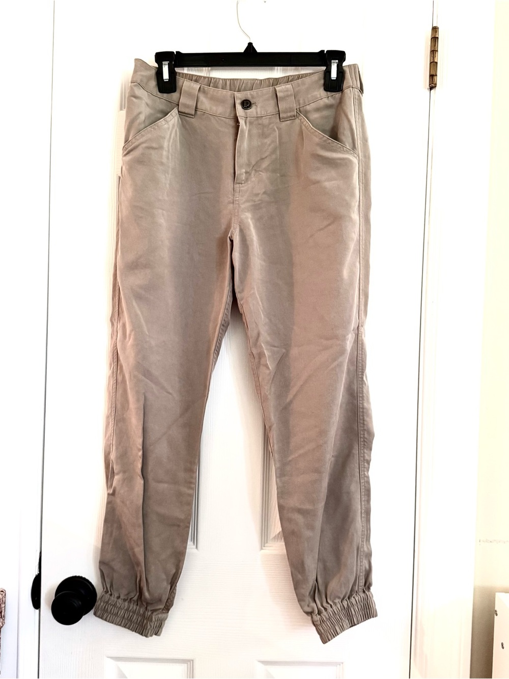 Patagonia Win Edge Tan Elastic Cuff Joggers